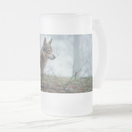 Wolfdog Matglas Bierpul (Voorkant rechts)