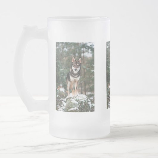 Wolfdog Matglas Bierpul (Links)