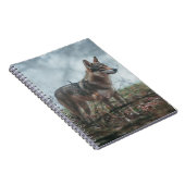 Wolfdog Notitieboek (Rechterzijde)