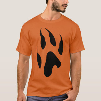 WolfDog Paw familie vintage T-shirt