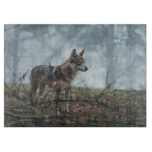 Wolfdog Snijplank (Voorkant)