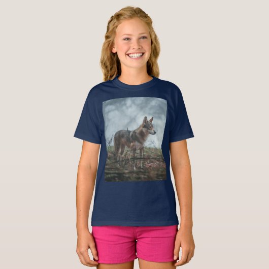 Wolfdog T-Shirt (Voorkant volledig)