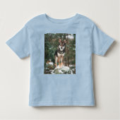 Wolfdog Toddler T-Shirt (Voorkant)