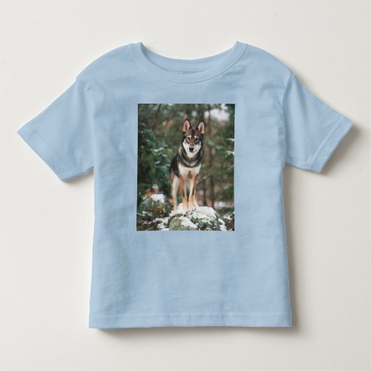 Wolfdog Toddler T-Shirt (Voorkant)