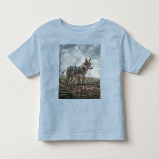 Wolfdog Toddler T-Shirt (Voorkant)