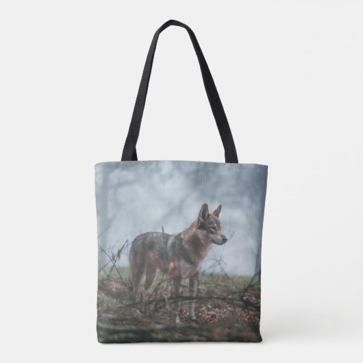 Wolfdog Tote Bag (Achterkant)