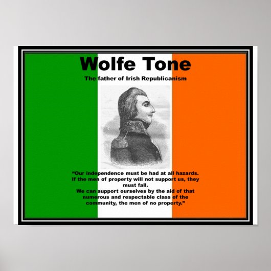 Wolfe Tone Poster (Voorkant)