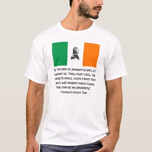 Wolfe Tone T-shirt (Voorkant)