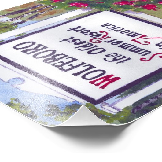 Wolfeboro Fotografische Afdruk (Hoek)