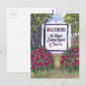 Wolfeboro NH Briefkaart (Voorkant / Achterkant)