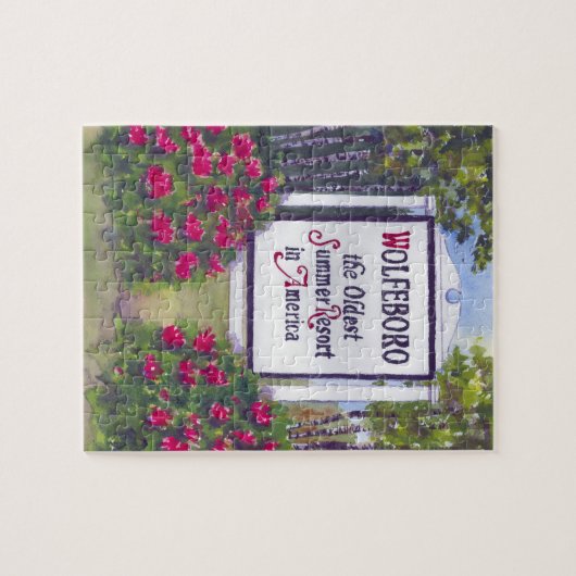 WOLFEBORO NH PUZZLE LEGPUZZEL (Horizontaal)
