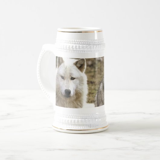 Wolfen Stein Bierpul (Voorkant links)