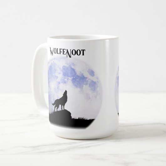 WolfeNoot Koffiemok (Voorkant links)