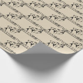 Wolfenoot - Leveringen van de Wolf Party Cadeaupapier (Hoek)