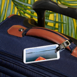 Wolfe's Neck Maine Ocean Kayak Luggage Tag Bagagelabel