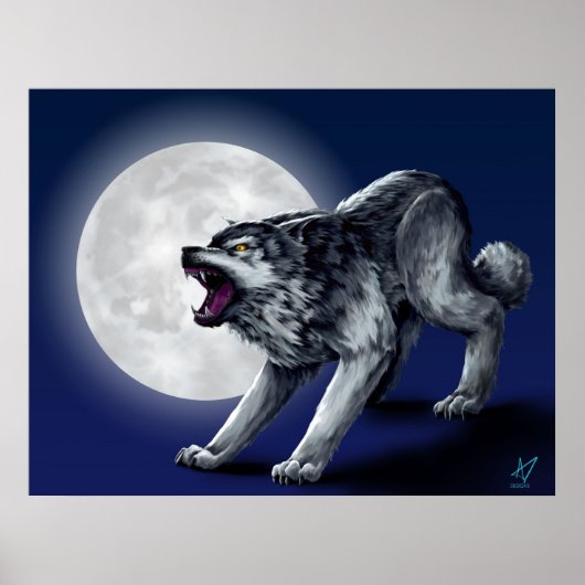 Wolfe's Wolf Poster (Voorkant)