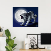 Wolfe's Wolf Poster (Thuiskantoor)