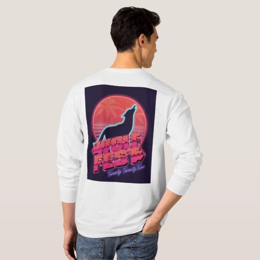 wolffest 2022 t-shirt (Achterkant volledig)