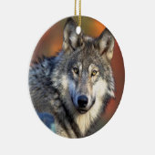 Wolffoto Keramisch Ornament (Rechts)