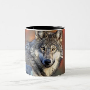 Wolffoto Tweekleurige Koffiemok