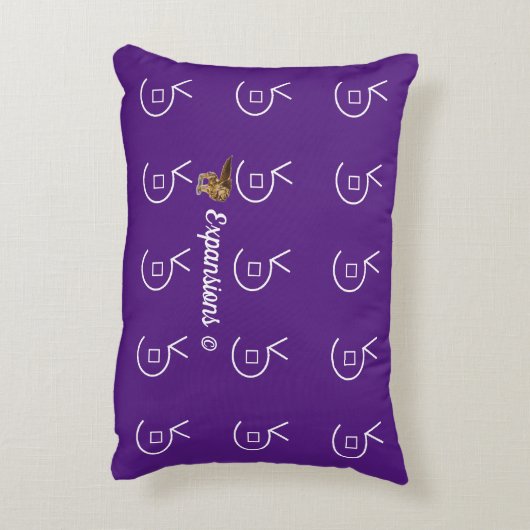 wolffrequentiekussen accent kussen (Achterkant (Verticaal))