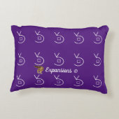 wolffrequentiekussen accent kussen (Achterkant)