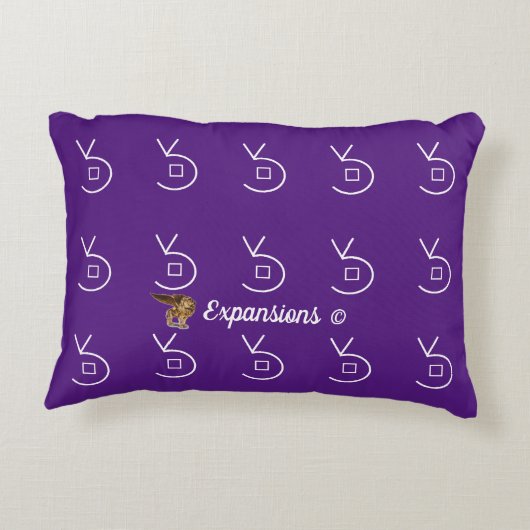 wolffrequentiekussen accent kussen (Achterkant)