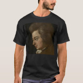 Wolfgang Amadeus Mozart (1756 - 1791) door Joseph T-shirt (Voorkant)
