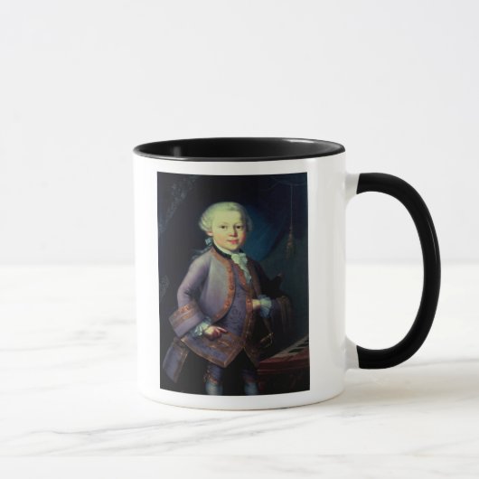 Wolfgang Amadeus Mozart, 1763 Mok (Rechts)