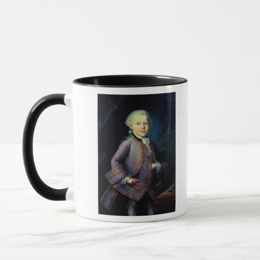 Wolfgang Amadeus Mozart, 1763 Mok (Links)