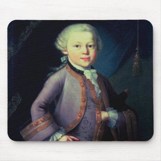 Wolfgang Amadeus Mozart, 1763 Muismat (Voorkant)