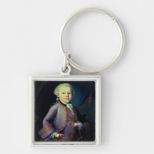 Wolfgang Amadeus Mozart, 1763 Sleutelhanger (Voorkant)