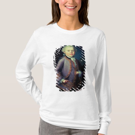 Wolfgang Amadeus Mozart, 1763 T-shirt (Voorkant)