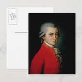 Wolfgang Amadeus Mozart, 1818 Briefkaart (Voorkant / Achterkant)