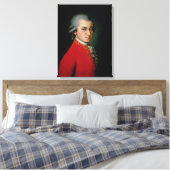 Wolfgang Amadeus Mozart, 1818 Canvas Afdruk (Insitu (Slaapkamer))