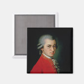 Wolfgang Amadeus Mozart, 1818 Magneet (Voorkant / Achterkant)