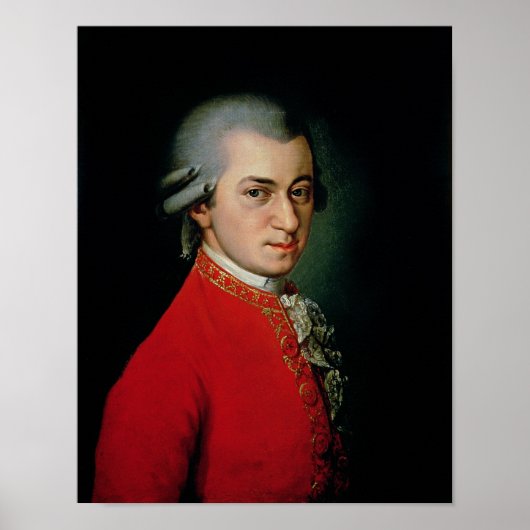 Wolfgang Amadeus Mozart, 1818 Poster (Voorkant)
