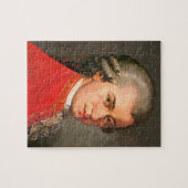 Wolfgang Amadeus Mozart als Puzzle Legpuzzel (Horizontaal)