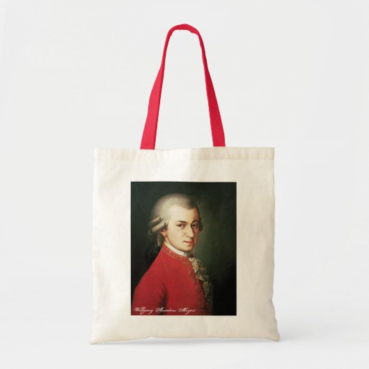 Wolfgang Amadeus Mozart Bag Tote Bag (Voorkant)