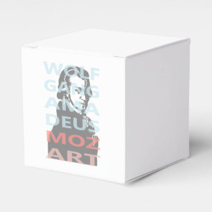 Wolfgang Amadeus Mozart Bedankdoosjes
