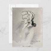 Wolfgang Amadeus Mozart Briefkaart (Voorkant / Achterkant)