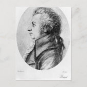 Wolfgang Amadeus Mozart Briefkaart (Voorkant)