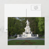 Wolfgang Amadeus Mozart Briefkaart (Voorkant / Achterkant)