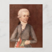 Wolfgang Amadeus Mozart, c.1780 Briefkaart (Voorkant)
