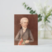 Wolfgang Amadeus Mozart, c.1780 Briefkaart (Staand voorkant)