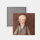 Wolfgang Amadeus Mozart, c.1780 Magneet (Voorkant / Achterkant)