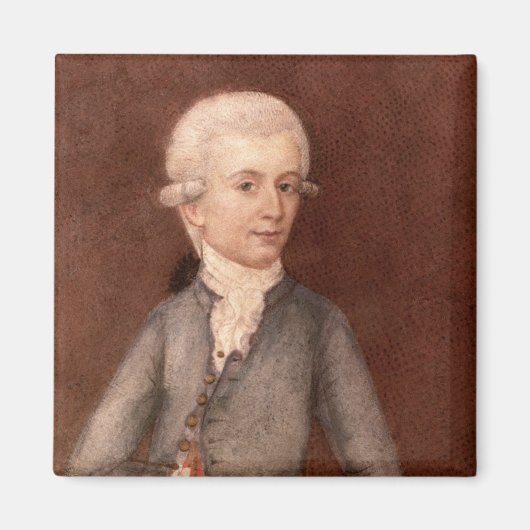 Wolfgang Amadeus Mozart, c.1780 Magneet (Voorkant)