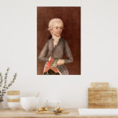 Wolfgang Amadeus Mozart, c.1780 Poster (Keuken)