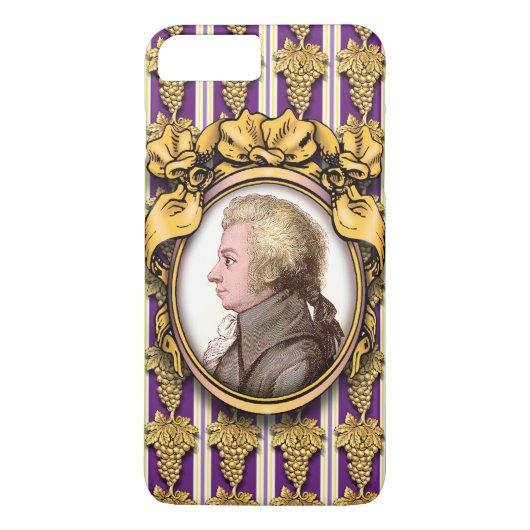 Wolfgang Amadeus Mozart Case-Mate iPhone Case (Achterkant)