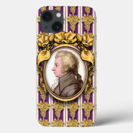 Wolfgang Amadeus Mozart iPhone 13 Hoesje